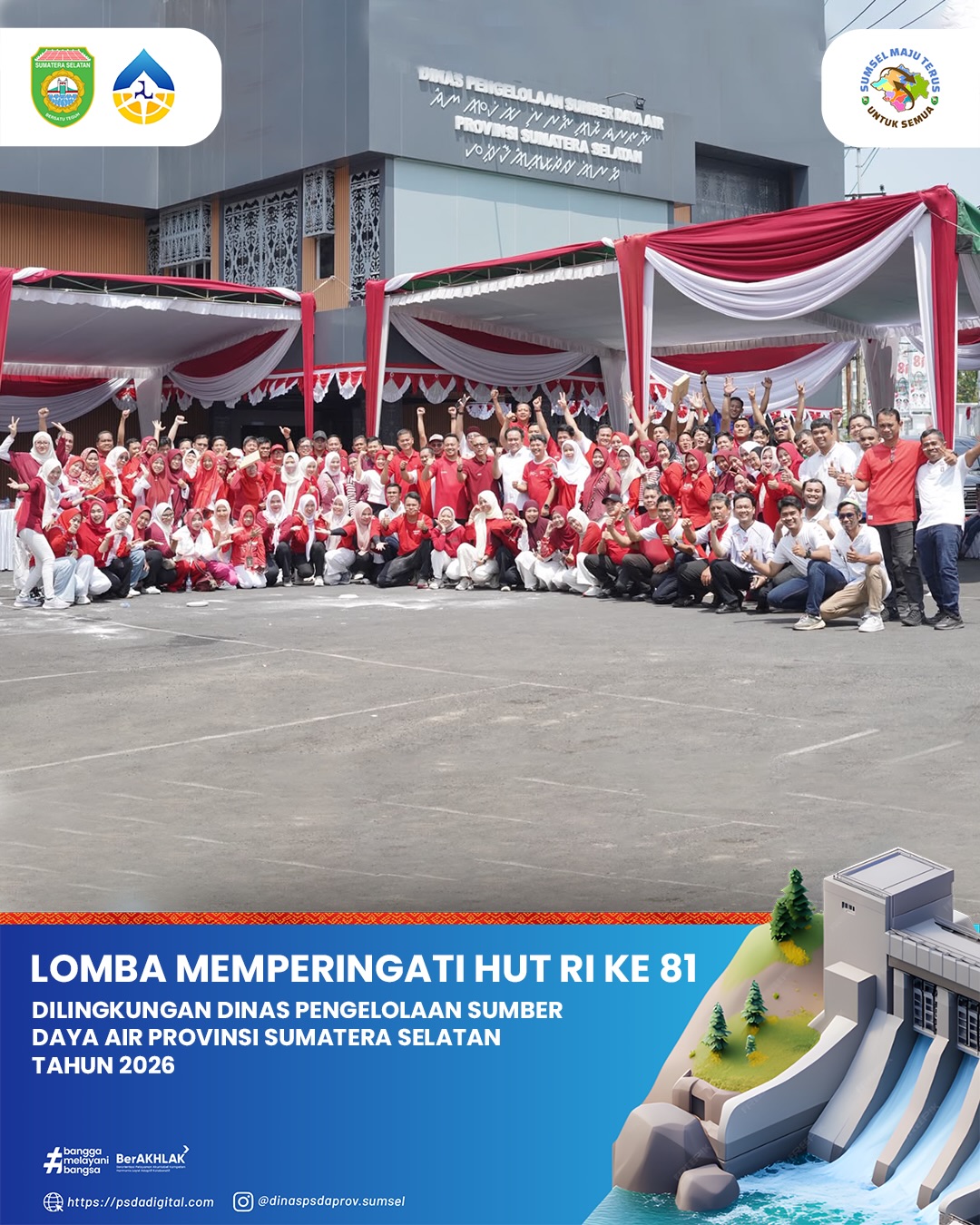 Semarak HUT Kemerdekaan RI ke-81 Tahun 2026